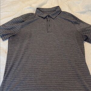 Lululemon Athletica Gray Polo Shirt Casual Knit